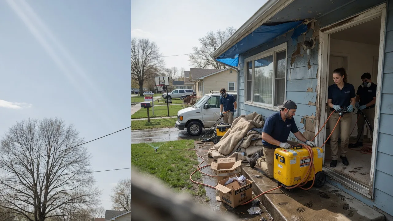 Basement Flood Cleanup in Wooster, AR near me